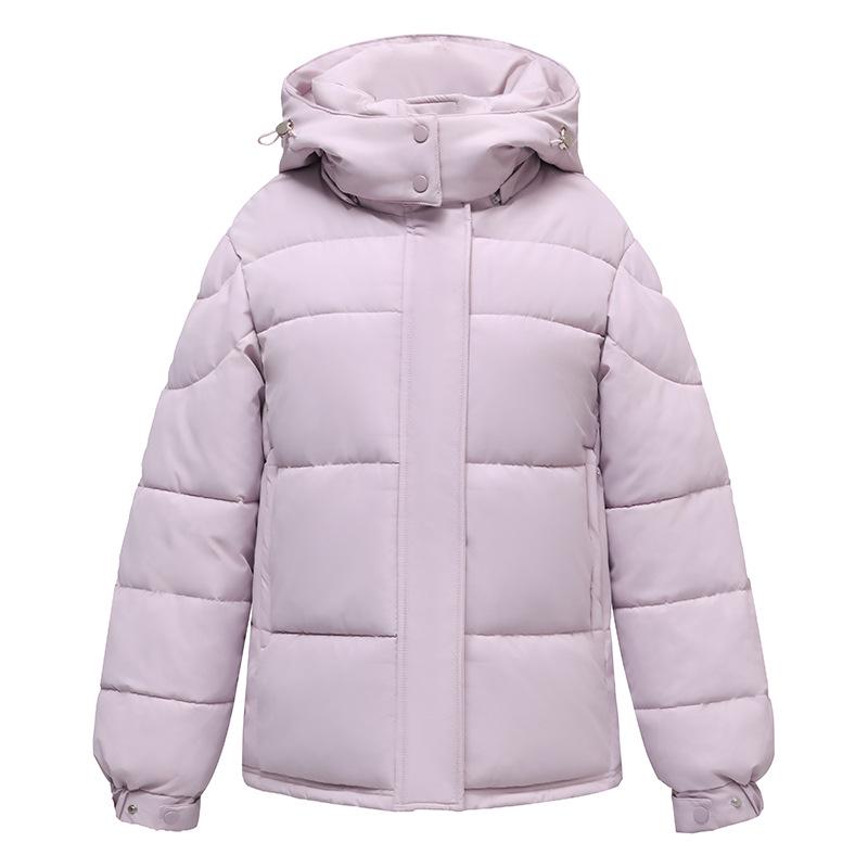 Women's Short Hooded Down Jacket - 2025 Korean Style, Petite, Winter Fashion, Thick White Duck Down, Hot Sale.