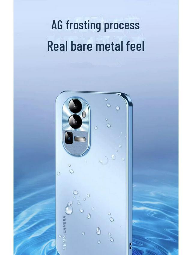 "Electroplated Metal Lens Protective Cover for Oppo Reno Series (9 Pro+/10/12/8)"