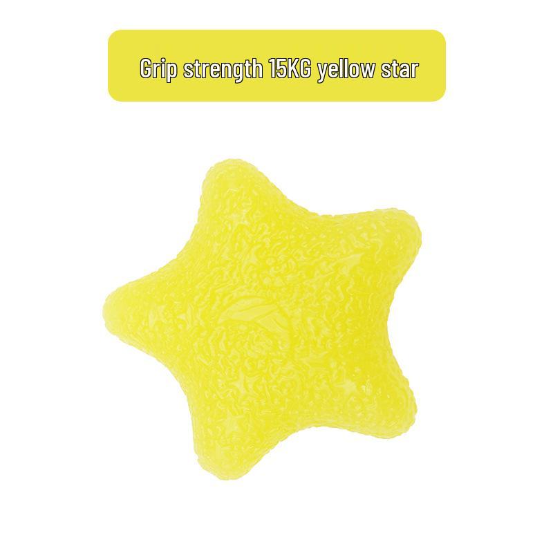 Starfish Egg-Shaped Silicone Grip Strengthener for Wrist and Hand Rehabilitation