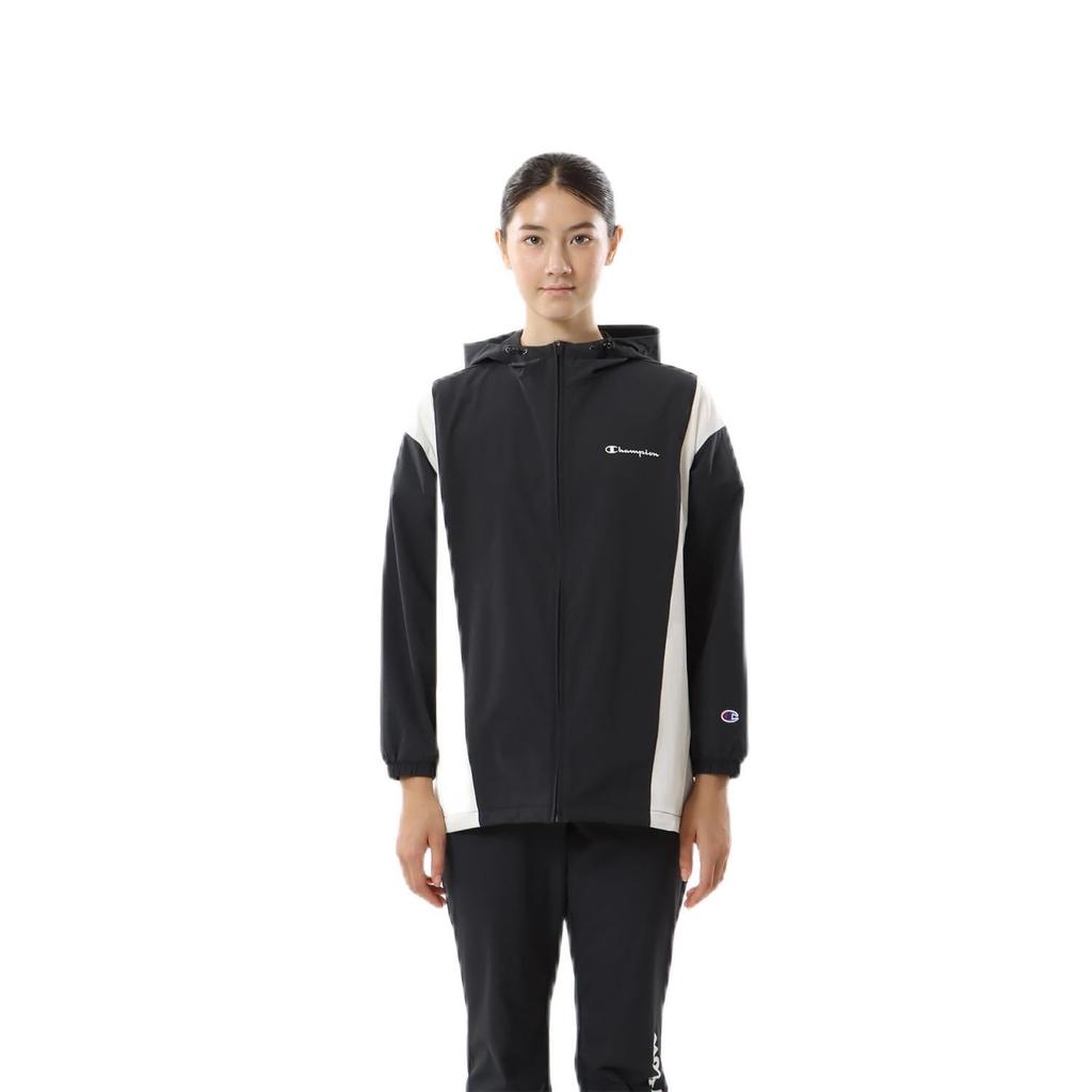 Champion Sports Long Script Jacket Women's Hoodie, Sleeve, Stretch, Water-Repellent, Logo, Zip-Up (CW-ZSC01-090-L)