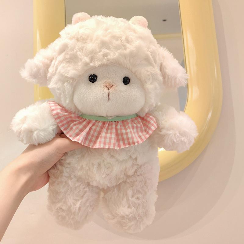 Small woolen doll plush toy sleeping comfort doll companion sleeping doll birthday company gift