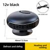Car Heater 12v Car Fast Heating Heater Folding Bracket Glass Defrost Defogger Hot Fan