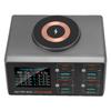 Desktop Charger LCD Color Screen PD Multi Port Charging Station with 15W Magnetic Wireless Charging