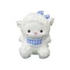 Cute bib lamb plush toy exquisite doll doll eight inch grab machine doll wedding gift