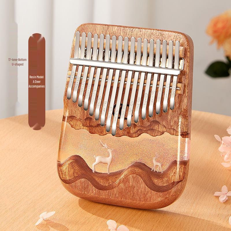 CEGA 17-Key Resin Kalimba Thumb Piano - Small Musical Instrument for Kids