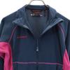 Mammut Outdoors Long Sleeve Zip Jacket M Navy X Pink Women Used