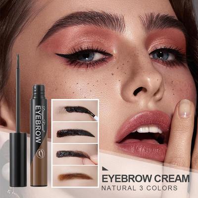 Tinte en gel para cejas Tear and Pull Tinte para cejas Crema para cejas para mujeres Duradero Resistente al agua Sin decoloración Tinte para cejas Cejas para principiantes perezosas