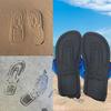 Fashion Men's slippers 2025 summer thick soled flip flops beach men's slippers beach slippers