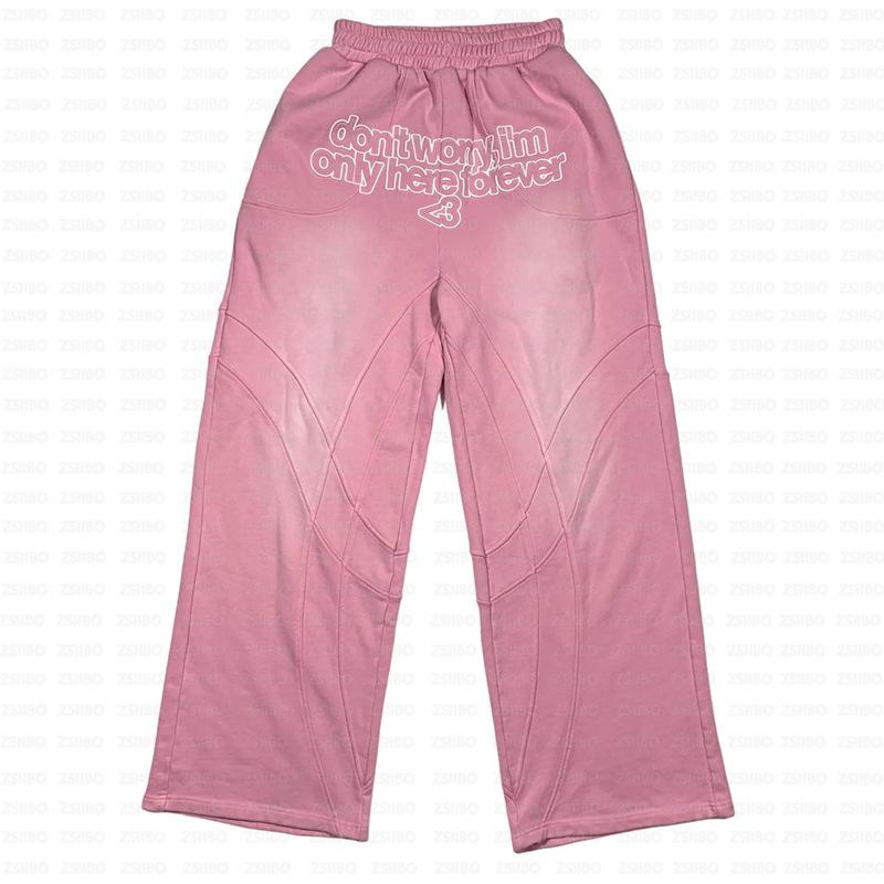 Bordado de letras otoño e invierno exterior casual chaqueta suéter sudadera con capucha conjunto de pantalones pre-