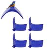 20 stk Fugle Hvilestativ Holder Plast Duer Stativ Ramme Fugler Oppdrettsutstyr