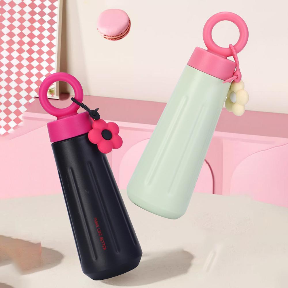 High Beauty Creative Fashion Petal Cup 316 Stainless Steel Vacuum Insulated Cup Outdoor Portable Handheld Carrying Cup