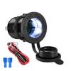 Allume-cigare de moto 12V-24V, prise de courant étanche, adaptateur de prise de courant pour bateau marin camion RV ATV