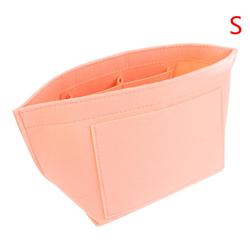 Felt Insert Lining Cosmetic Bag Purse Organizer Insert For Handbags Support Liner Felt Bag Organizer For Purse Tote Bag Insert