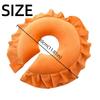 Comfortable Face Pillow Facial Support PP Cotton Massage Cushion Breathable Lightweight U-Shaped Neck Cushion Facial Treatments