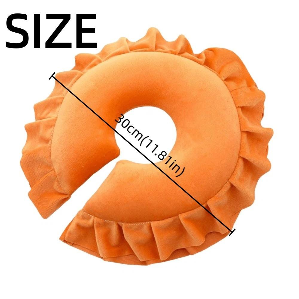 Comfortable Face Pillow Facial Support PP Cotton Massage Cushion Breathable Lightweight U-Shaped Neck Cushion Facial Treatments