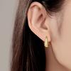 925 Minimalist Temperament Earrings Women Hoop Earring Anniversary Jewelry Trendy Gifts