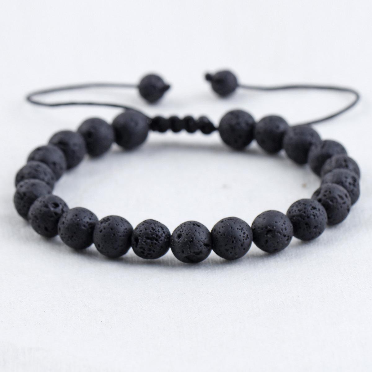 Personalized Nine Planets Alternative Jewelry Bracelet вулканического камня