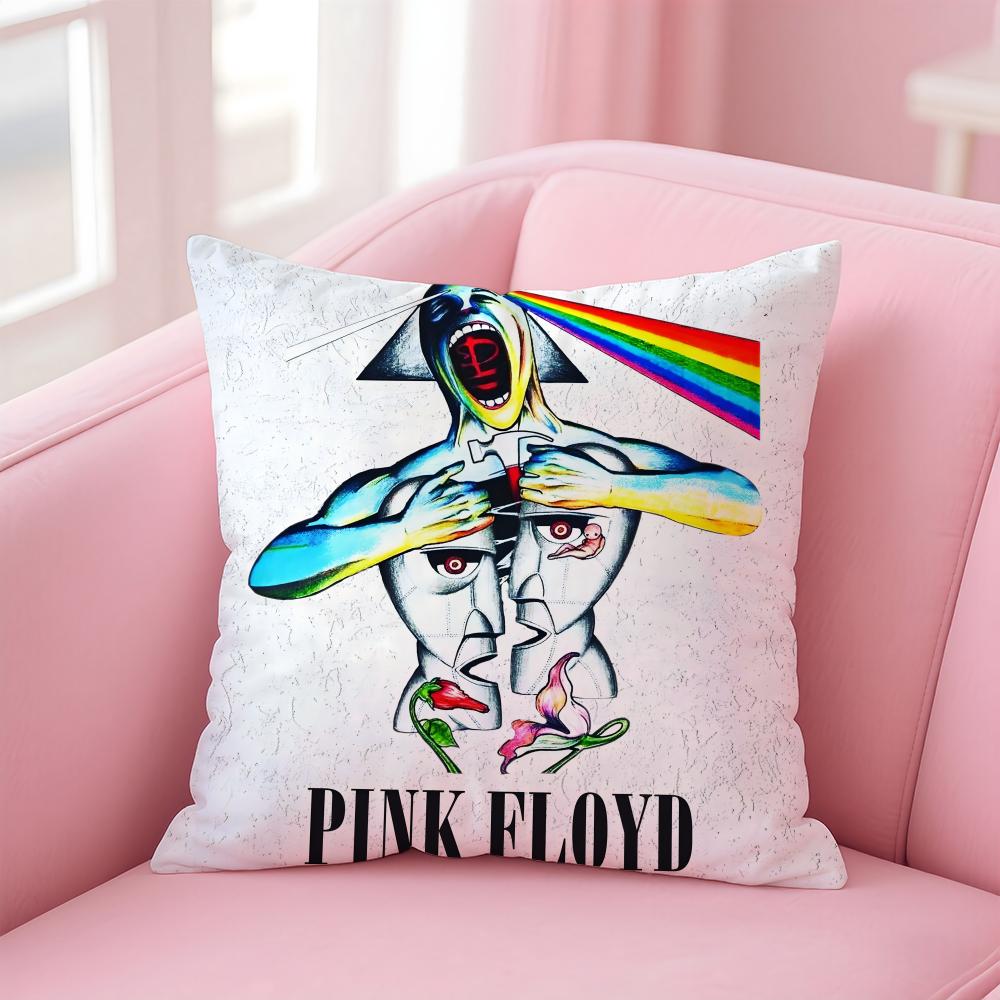 P-Pink F-Floyd Kissenbezug Bequemer Wende-Kissenbezug Ideal für Auto Sofa Schlafzimmer & Mehr