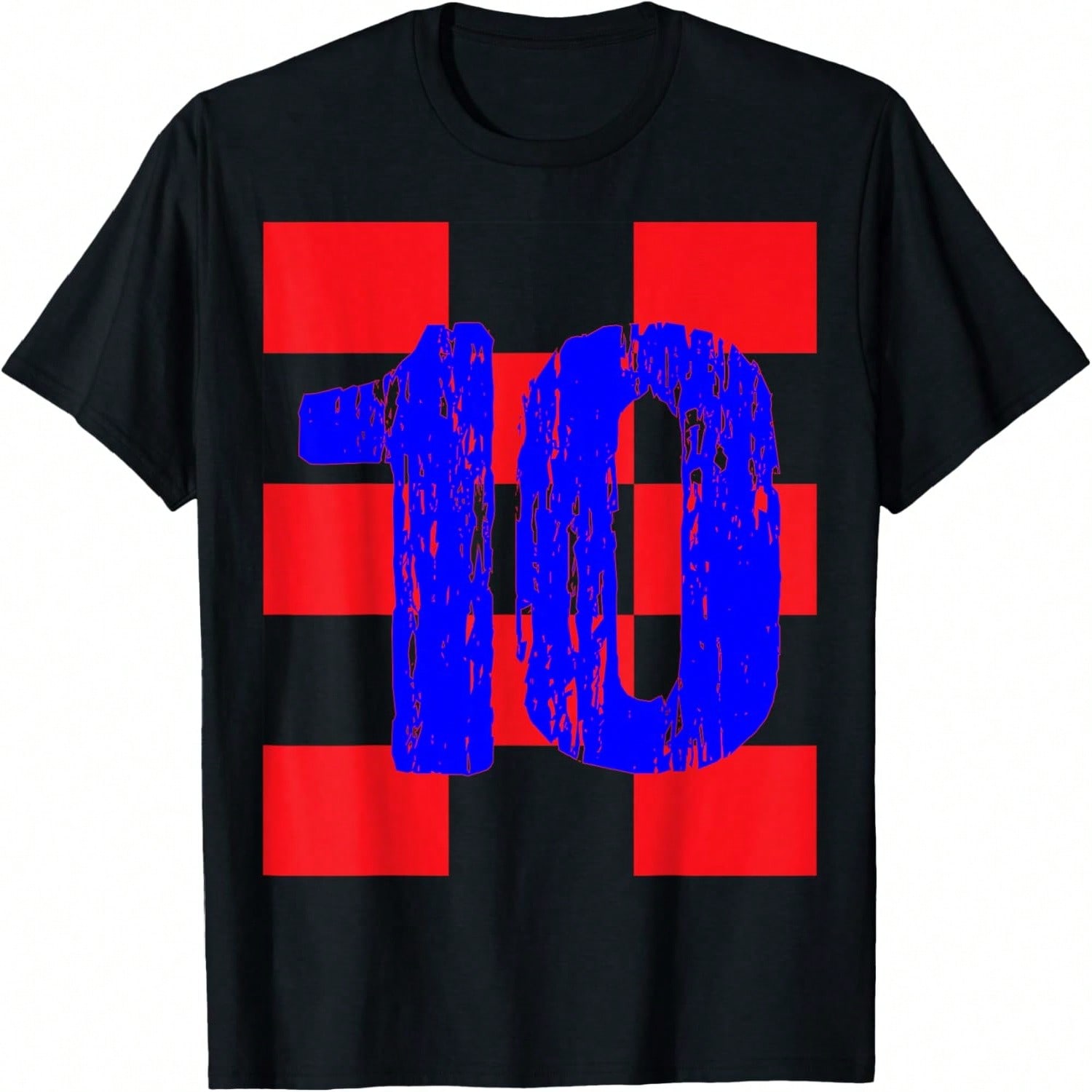 Hrvatska Croatia Soccer Number 10 T-Shirt Fan Gift Tee T-Shirt S разноцветный