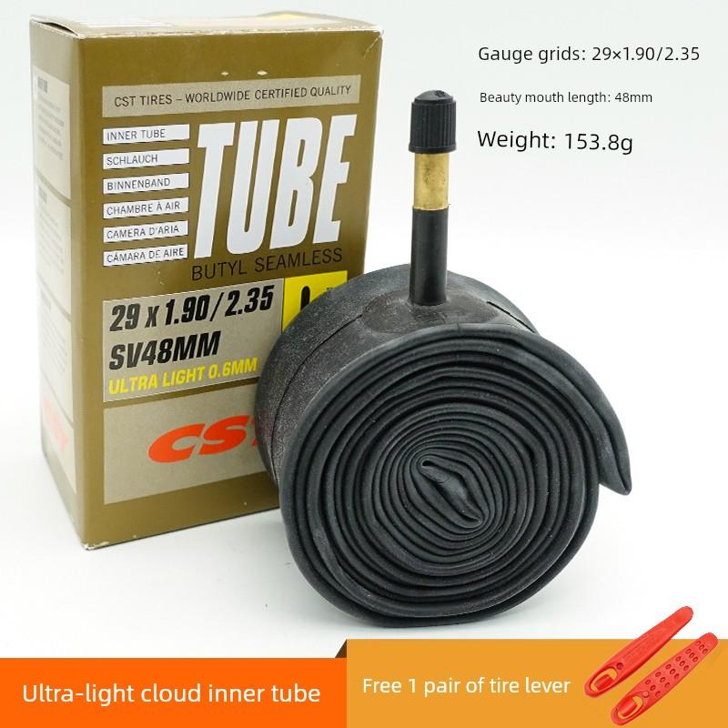 Zhengxin Cst 700C*25/28Mm Road Bike Ultra-Light Cloud Inner Tube American/French Valve Tire for Mountain Bikes