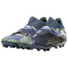 Puma FUTURE 7 ULTIMATE Comfortable Artificial Turf Abrasion Resistant Soccer Shoes Men's Blue Green 107922-03