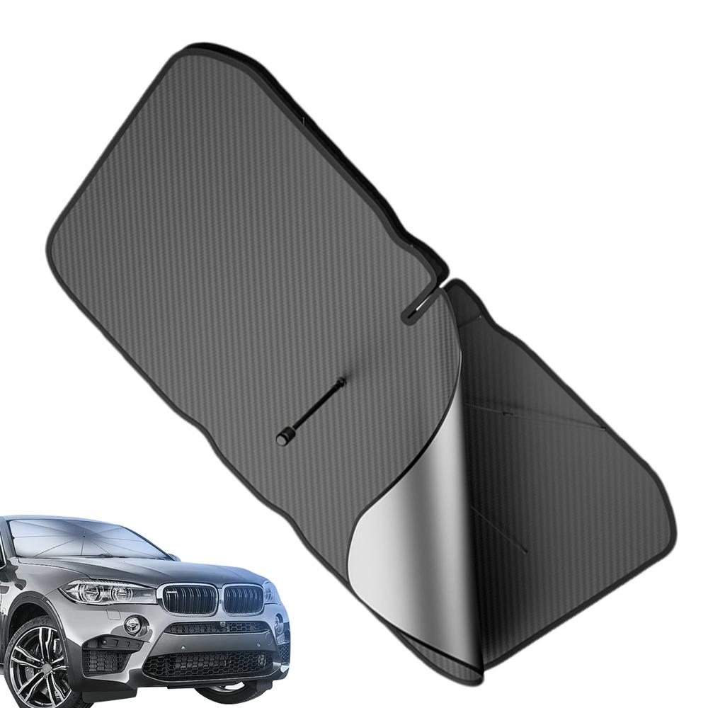 Foldable Car Sunshade Umbrella Sun Heat Visor Protection Windshield Cover Double Layer Sun Shade Car Accessories