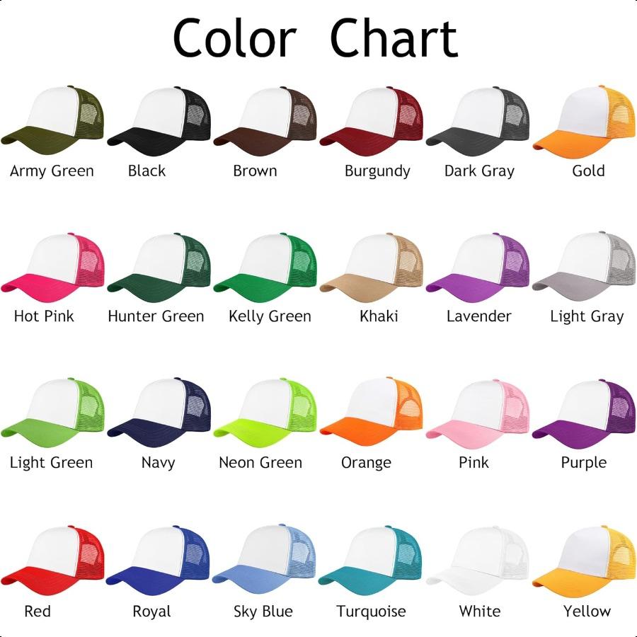 

Falari 5-панельная сетчатая бейсболка шляпа тракера структурированный однотонный дизайн хлопок регулируемый размер United States