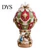 Weiche Stoff Bastelbedarf Weihnachten Heißluftballon DIY-Set, 3D Filz Hängende Dekoration Nähen Nikolaus Projekte für Erwachsene Schneemann Rentier