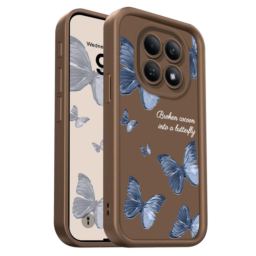 Flying Butterflies Phone Case For Xiaomi Redmi Note 15 14 13 12 12S 11 11S 10 Pro Plus 4G 5G Staircase Soft Cover