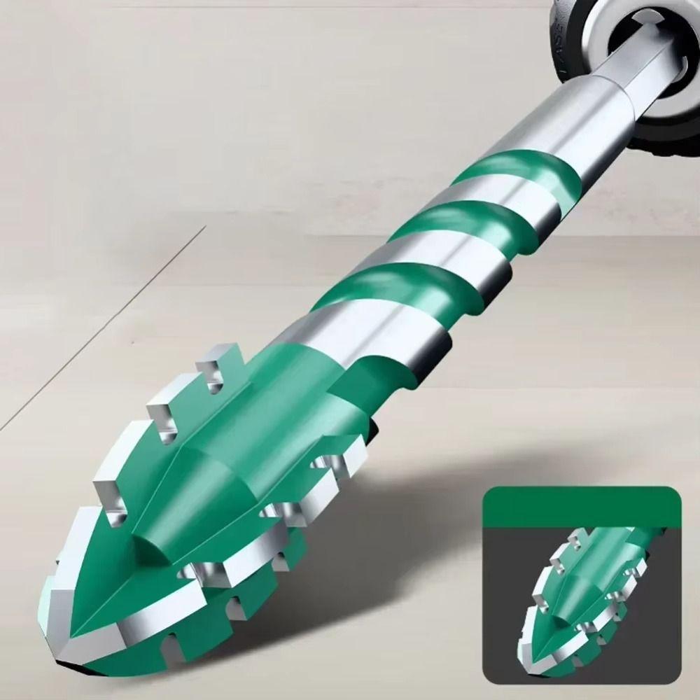 2Pcs High Hardness Concrete Metal Drilling Bits High-Speed Dry Drilling Bits  Glass Marble