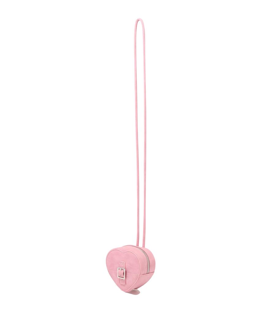 Covernat Woman Clover Heart Lucky Mini Crossbody Bag Pink