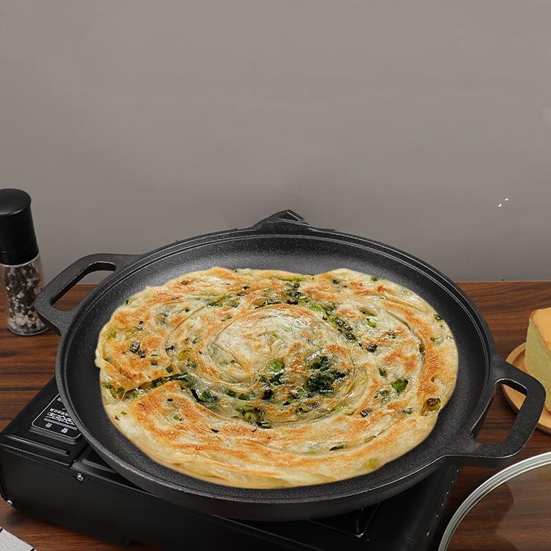 ZISIZ Non-Stick Flat-Bottom Pancake & Crepe Pan