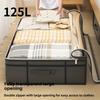 2pcs Extra Large Under-Bed Storage Boxes, Thick Dustproof Moisture-Resistant Organizer with Clear Lid, Space-Saving for Storage