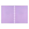 Fromthenon Mushroom Hole Loose Leaf Notebook Cover Photo Album Shell Frosted Transparent Shell PP Material Production Stationery