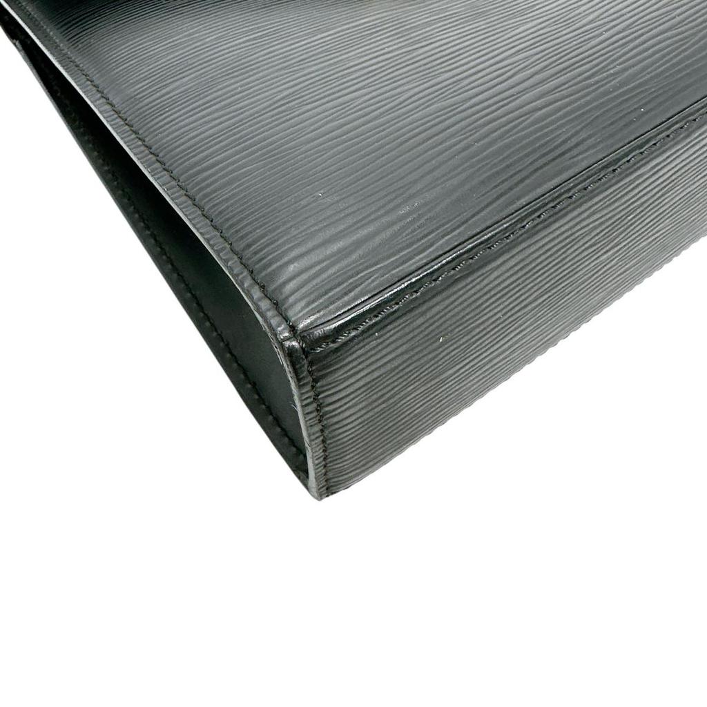 LOUIS VUITTON Epi Malselv Handbag Epi Leather black Women M52372 Used