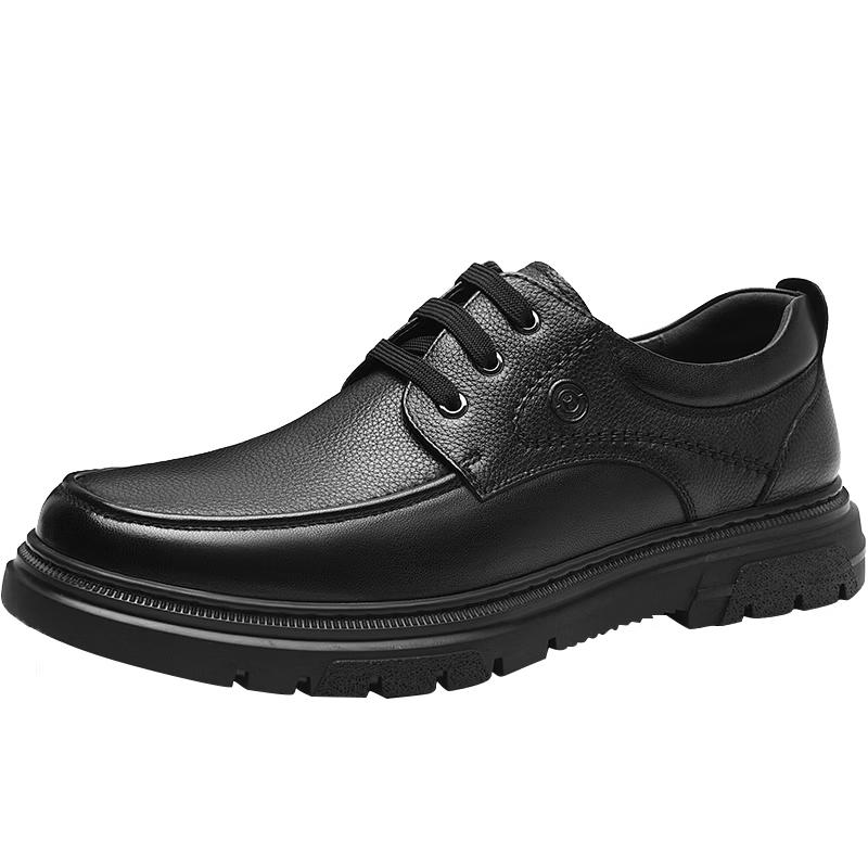 HLA Men s Leather Derby Dress Shoes 39