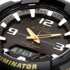 Casio Tough Solar Analog-Digital Quartz Watch AQ-S810W-1BV Men's Black Overseas Model