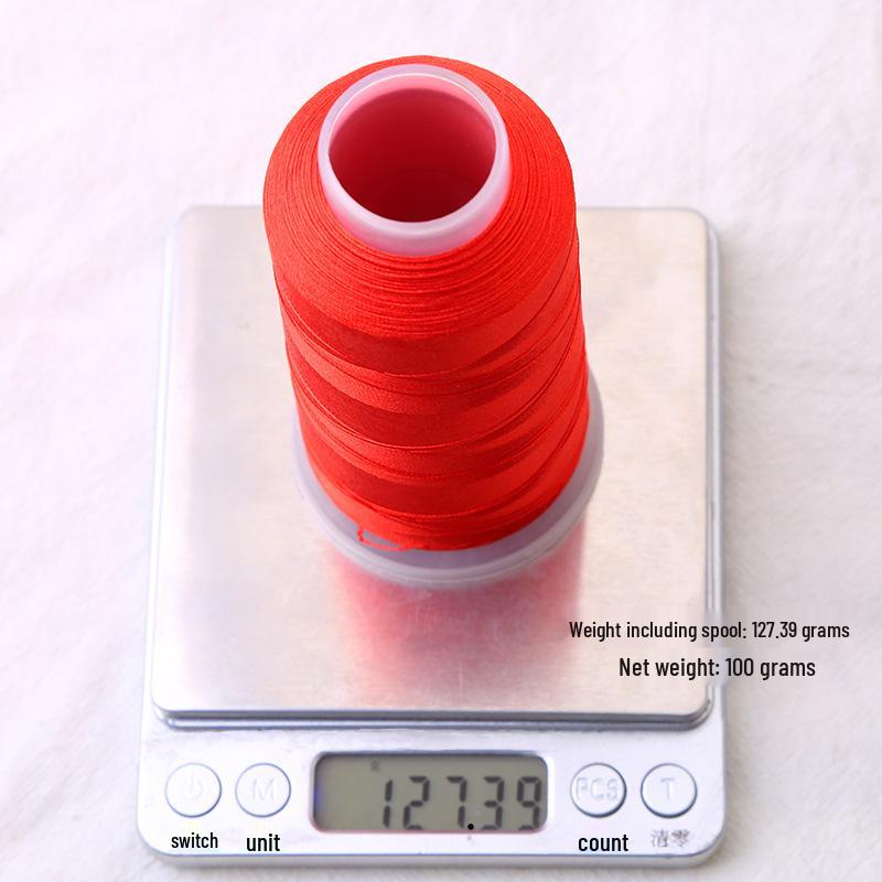 Polyester Embroidery Thread for Tassels, 300D 150D/2 Strand, Fine DIY Sewing Strand