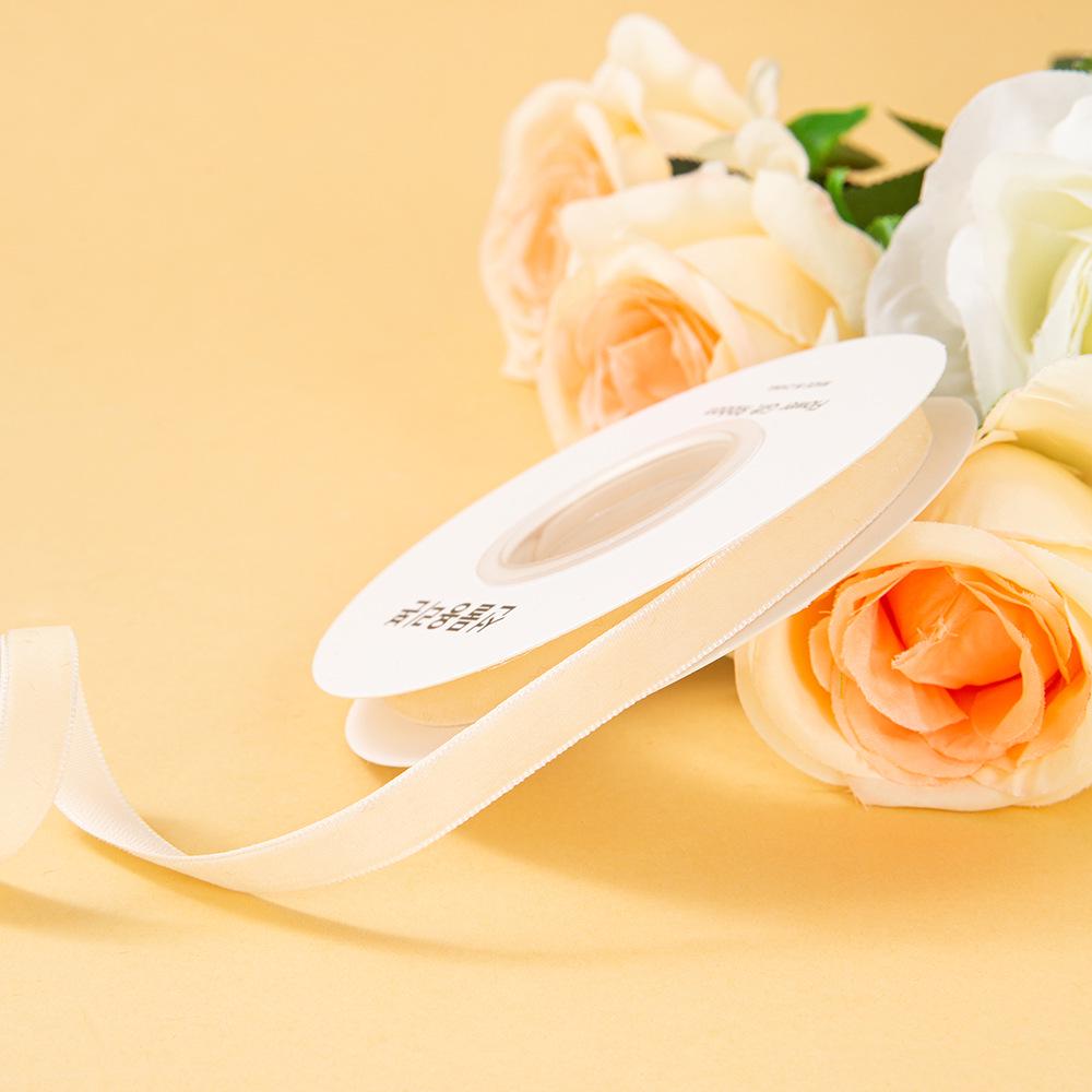 Handmade Gold Velvet Ribbon Bow Hairpin for DIY Holiday Decorations & Floral Packaging