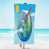 Abstract Art Graffiti Animal Print Oversized  Microfibre Beach Towel,Extra Large Towel Light Travel Towel for Adults Beach Gifts