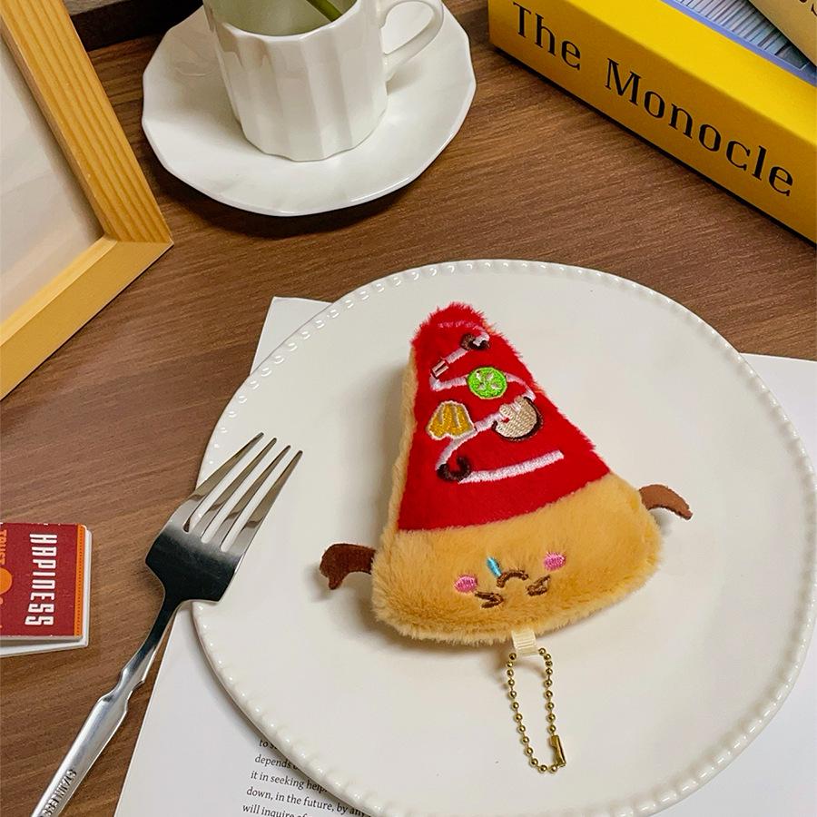 Creative Food Plush Pendant: Cake, Baguette, Croissant Doll - Fun Graduation Gift