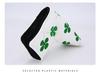 Four-Leaf Clover Golf Putter Cover - Thick Plush L-Shaped Club Protector