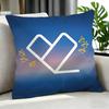 Kpop Style 2Pm Cushion Cover Cushion Cover Set 4Pcs 50X50 45X45 40X40 Pillowcase Decorative Sofa Home Decor