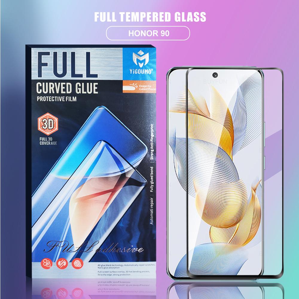 

TCF Original 5D Curved Edge 9H Full Tempered Glass for Honor 90 5G