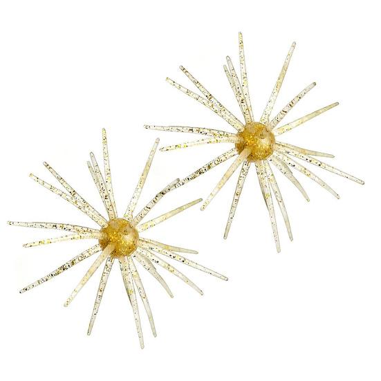 

2Pcs 9CM/2.8G TPE Bionic Sea Urchin Lure Floating Simulation Sea Urchin 2pcs
