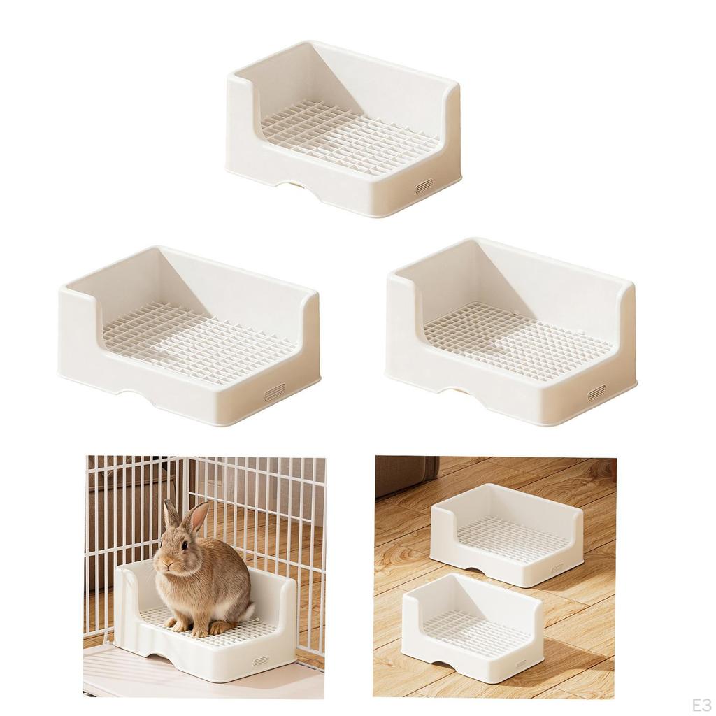 Tray Non Slip Bottom Stable Potty Toilet for Pet Supplies Chinchillas Ferrets