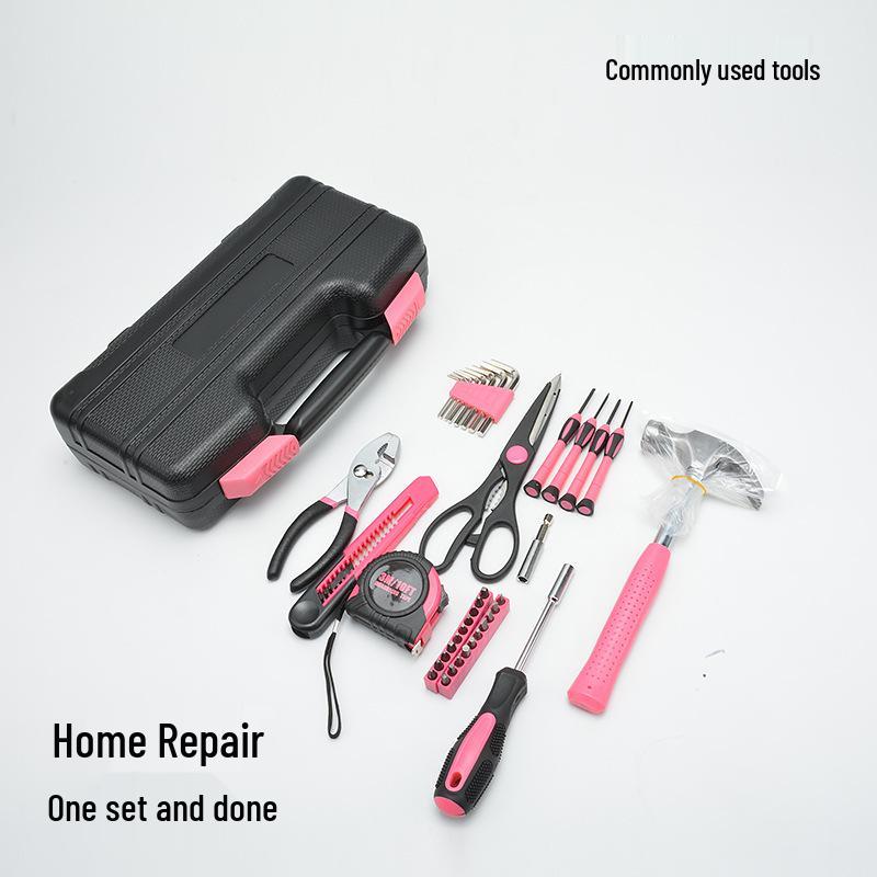 39-Piece Household Tool Set: Carbon Steel Repair & Maintenance Kit