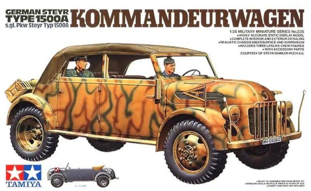 

Tamiya Military Miniature Series Commandwagen 1/35