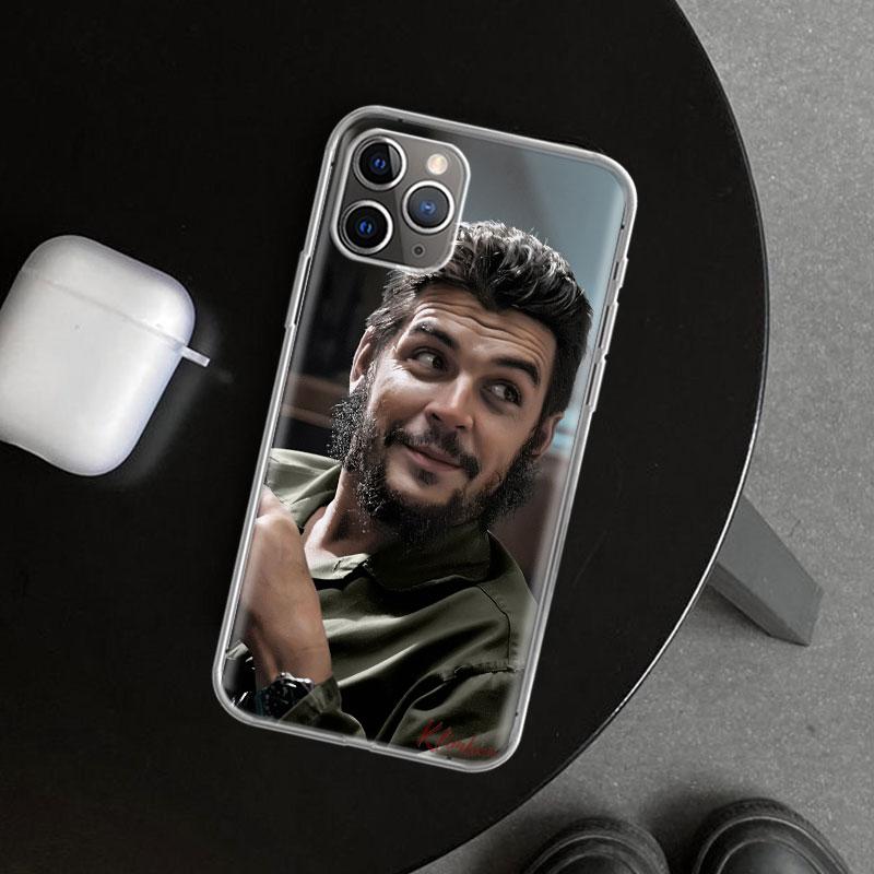 Che Guevara Cigarett Phone Case Cover for iPhone 11 12 13 Mini 14 15 Plus 16 Pro Max 17 Air 7 8 + SE Art Customized Fundas 11 12