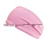 Unisex Elastic Sports & Yoga Headbands, Sweat-Absorbing Cotton Hair Accessories, Solid Colors